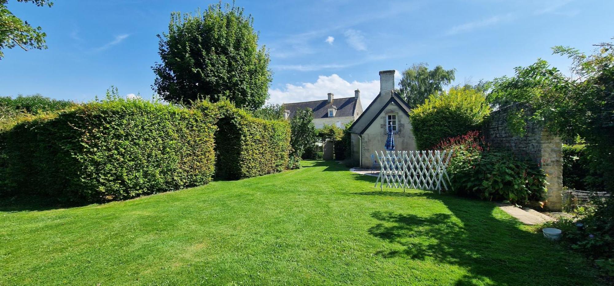 Gite 4 Personnes Avec Piscine Et Bain Nordique Proche Des Plages Du Debarquement Le Manoir  Exteriér fotografie
